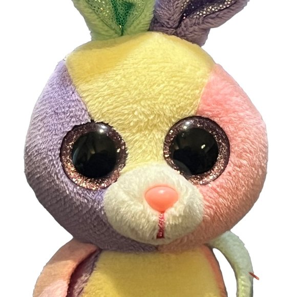 TY Beanie Baby Dotty Finley Bloom Retired Boos Rainbow Leopard Fox Bunny Plush - Picture 3 of 14